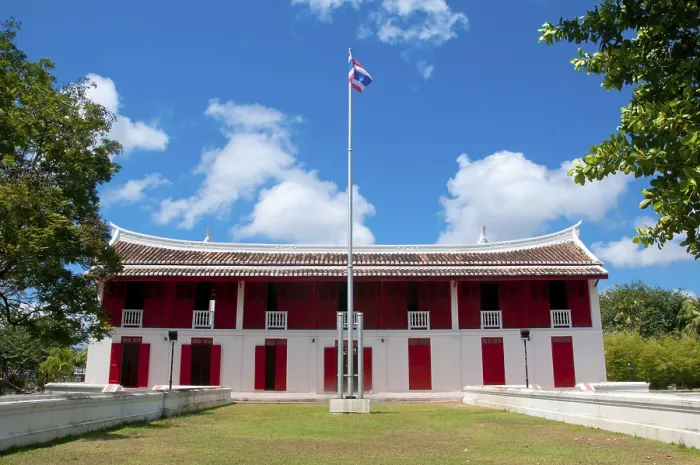Framed Print : The Songkhla National Museum building was originally built in 1878