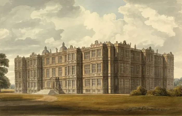 Framed Print : South East View of Longleat House Framed Print : South East View of Longleat House