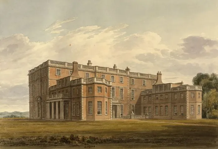 Framed Print : South East View of Newby Hall, Yorkshire