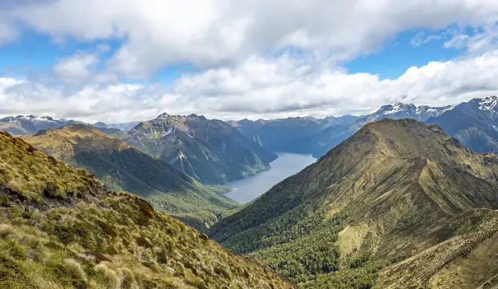 Framed Print : South Fiord of Lake Te Anau, Murchison Mountains