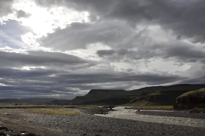 Framed Print : South, Iceland, river, valley, river valley Framed Print : South, Iceland, river, valley, river valley