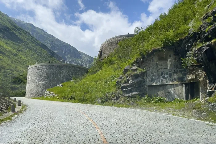 Framed Print : Part of southern ascent of south ramp of historic Gotthard pass road Tremola with cobblestones Framed Print : Part of southern ascent of south ramp of historic Gotthard pass road Tremola with cobblestones