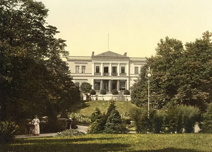 Framed Print : The spa hotel in Misdroy, Pomerania