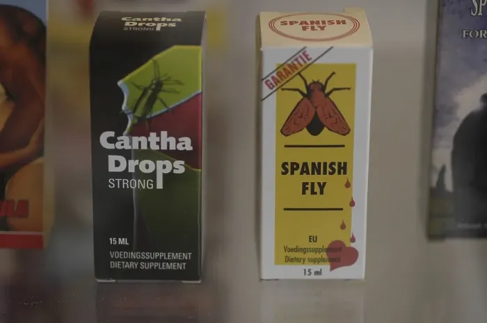 Framed Print : Spanish fly, aphrodisiac drops Framed Print : Spanish fly, aphrodisiac drops