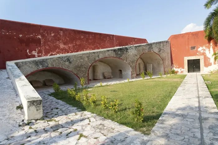 Framed Print : Spanish military colonial architecture of Baluarte de la Soledad