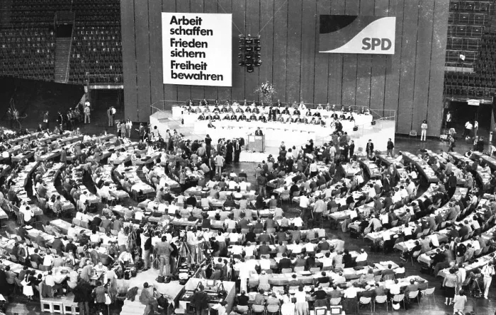 Framed Print : SPD Party Congress April 1982, Germany, Europe