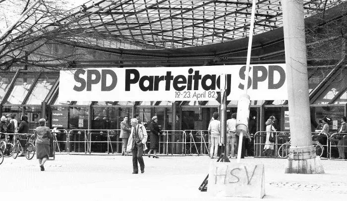 Framed Print : SPD Party Congress April 1982, Germany, Europe