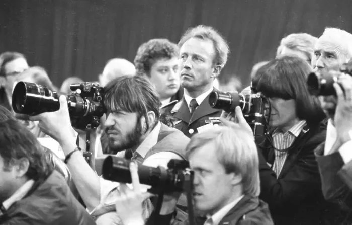 Framed Print : SPD Party Congress April 1982, Germany, Europe Framed Print : SPD Party Congress April 1982, Germany, Europe