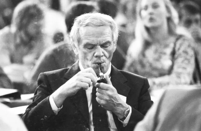 Framed Print : SPD Party Congress April 1982. Guenter Samtlebe