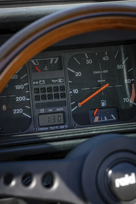 Framed Print : Speedometer of a vintage VW Golf Framed Print : Speedometer of a vintage VW Golf