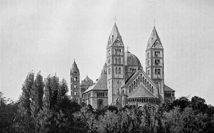 Framed Print : The Speier Cathedral, Speyer, Germany Framed Print : The Speier Cathedral, Speyer, Germany