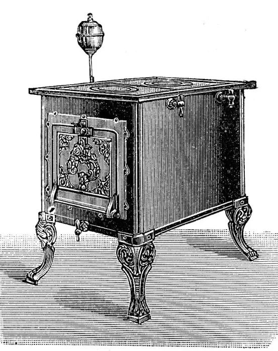 Framed Print : Spirit cooking cooker from 1895 Framed Print : Spirit cooking cooker from 1895