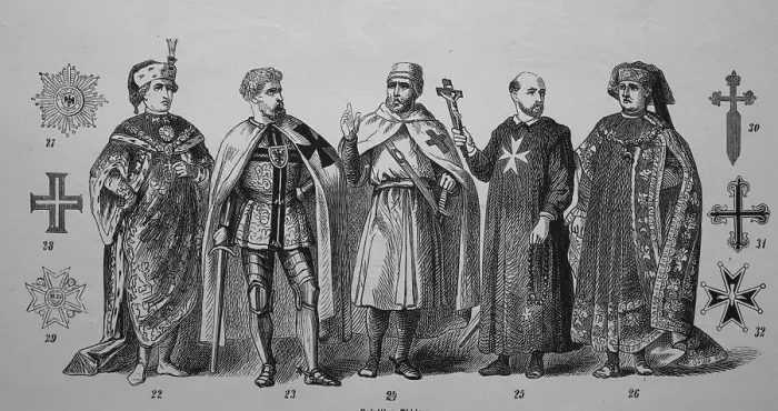 Framed Print : Spiritual knights, orders of monks: Stephen's Order Framed Print : Spiritual knights, orders of monks: Stephen's Order