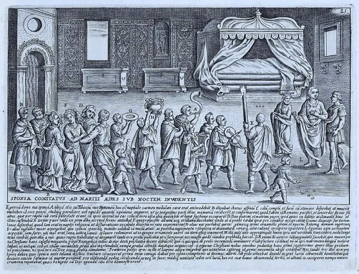 Framed Print : Sponsae Comitatus Ad Mariti Aedes Sub Noctem Framed Print : Sponsae Comitatus Ad Mariti Aedes Sub Noctem