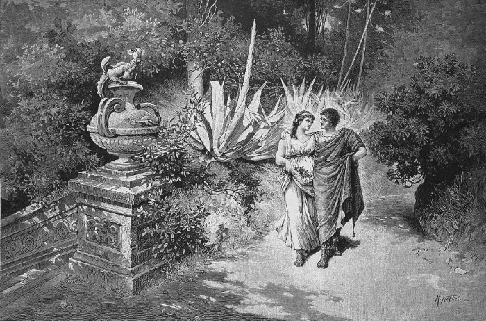 Framed Print : Springtime of Love in Ancient Rome