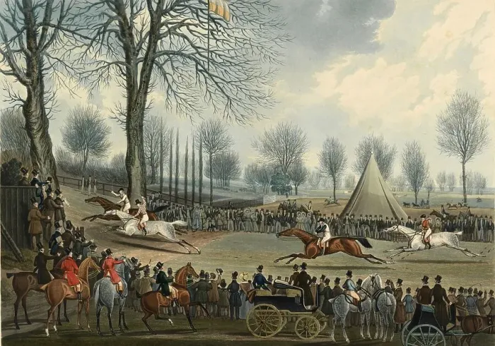Framed Print : St Albans Grand Steeple Chase on 8 March Framed Print : St Albans Grand Steeple Chase on 8 March