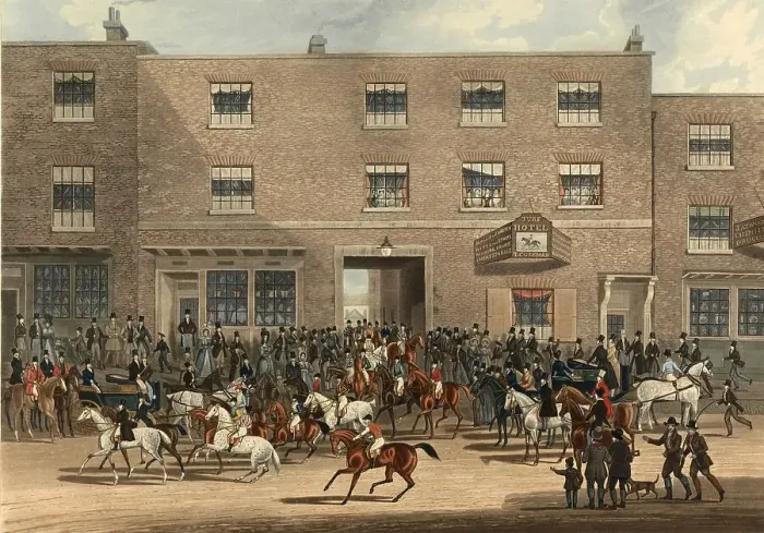 Framed Print : St Albans Grand Steeple Chase on 8 March