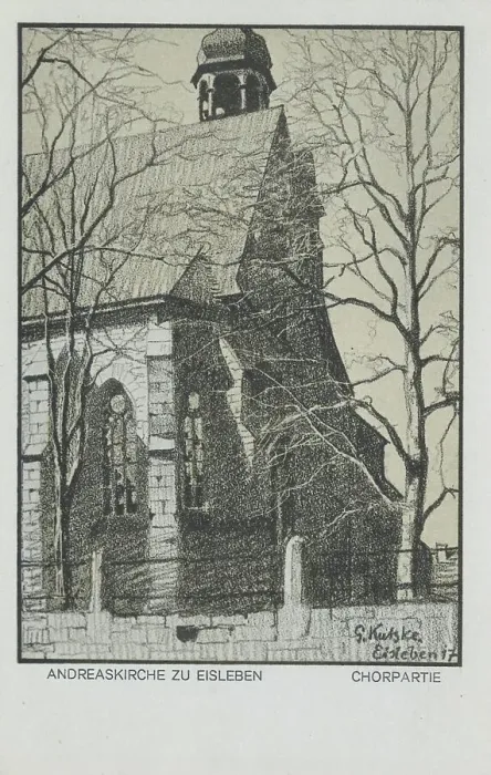 Framed Print : St. Andrew's Church, Eisleben Framed Print : St. Andrew's Church, Eisleben