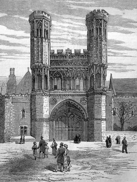 Framed Print : St. Augustine's gateway of Canterbury