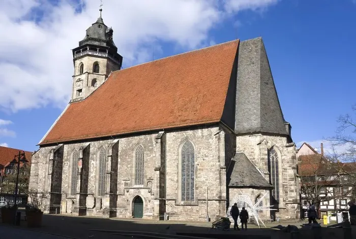 Framed Print : St. Blasius Church, Hannoversch Muenden Framed Print : St. Blasius Church, Hannoversch Muenden