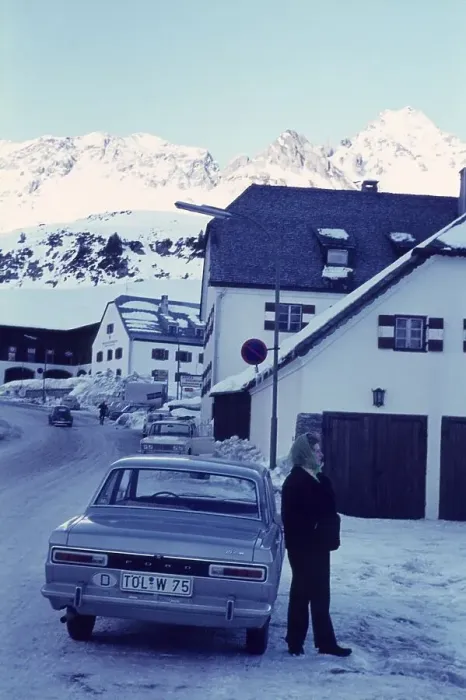 Framed Print : St. Christoph am Arlberg, St. Anton