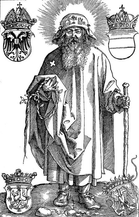 Framed Print : St. Coloman, patron of the Austrian nation Framed Print : St. Coloman, patron of the Austrian nation