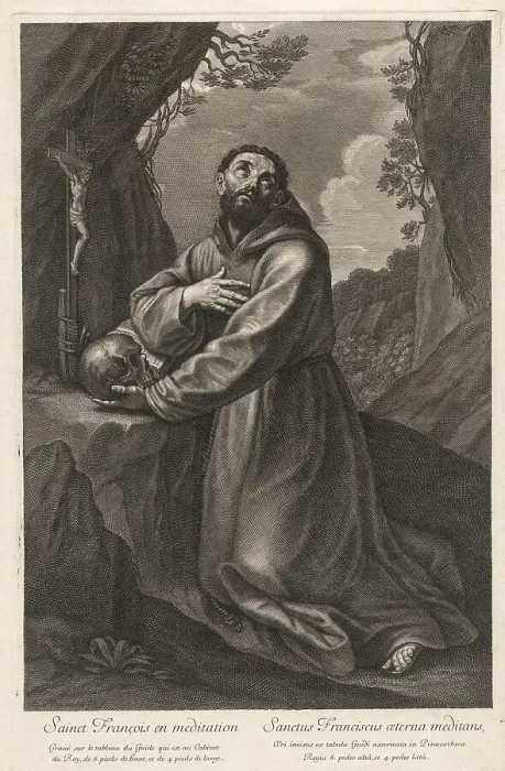 Framed Print : St. Francis of Assisi, Francis