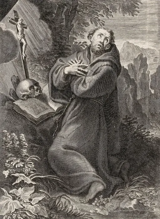 Framed Print : St. Francis of Assisi, Francis