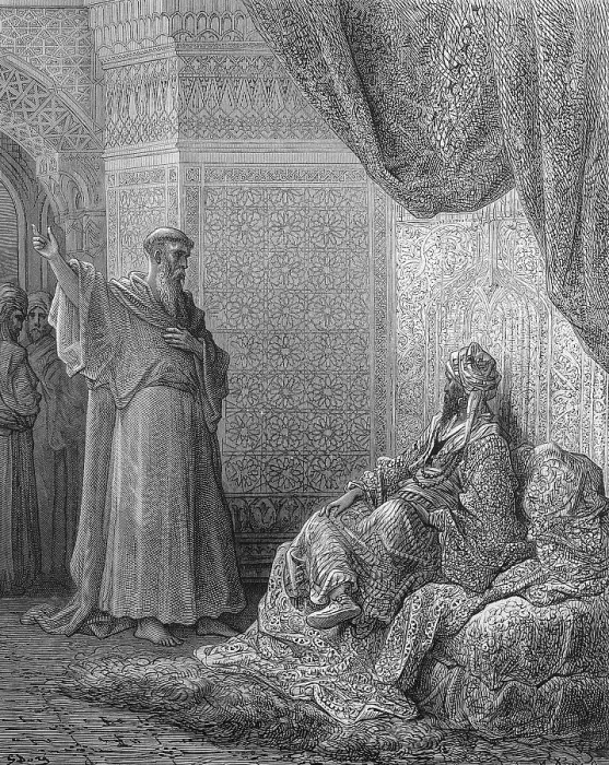 Framed Print : St. Francis of Assisi tries to convert Sultan al-Kamil Framed Print : St. Francis of Assisi tries to convert Sultan al-Kamil