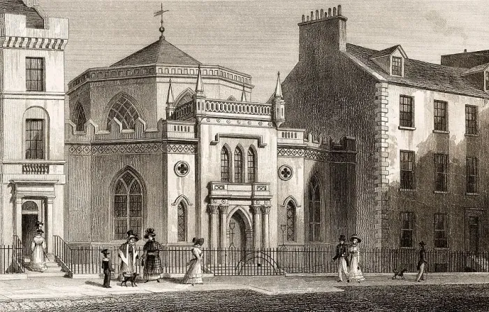 Framed Print : St George's Chapel, York Place