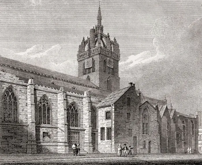 Framed Print : St Giles Church, Edinburgh