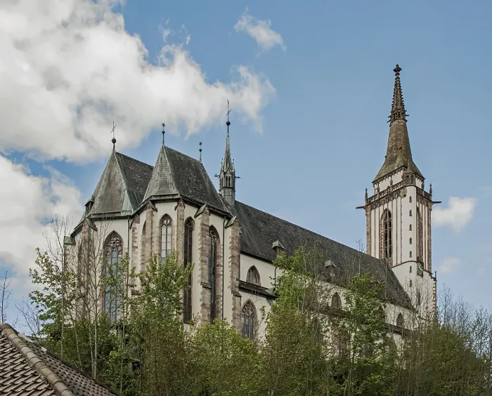 Framed Print : St. James Cathedral, Titisee-Neustadt in the Black Forest