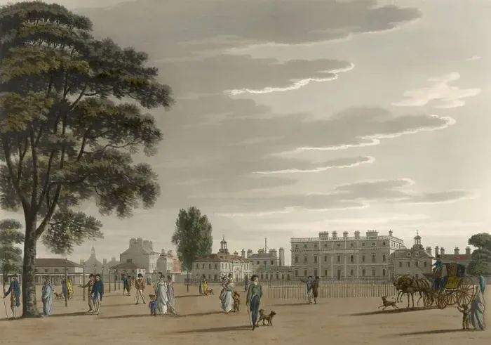 Framed Print : St James's Park, Buckingham Palace