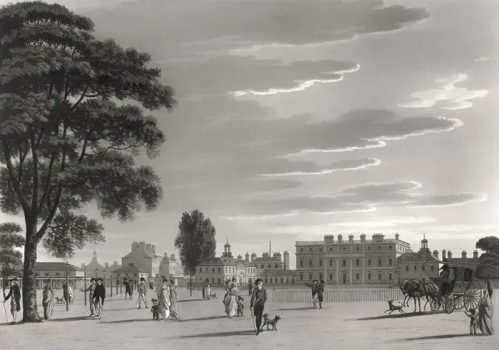 Framed Print : St James's Park, Buckingham Palace Framed Print : St James's Park, Buckingham Palace