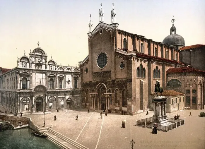 Framed Print : St. John and St. Paul Church, Venice