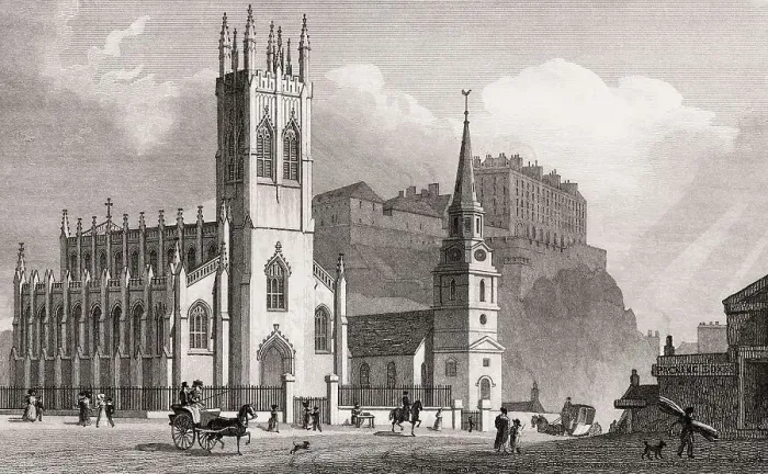 Framed Print : St John's Chapel, St Cuthbert's Church
