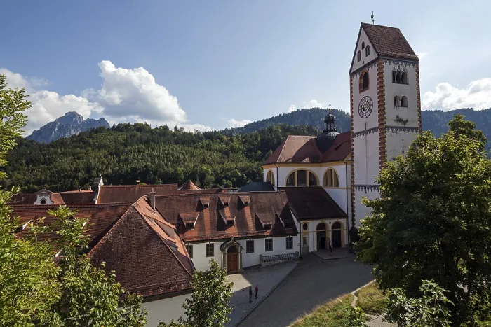 Framed Print : St. Mang Parish Church, Fussen