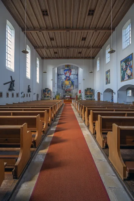 Framed Print : St. Maria is the Catholic parish church Framed Print : St. Maria is the Catholic parish church
