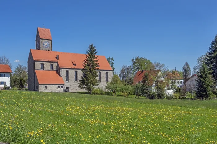 Framed Print : St. Maria is the Catholic parish church