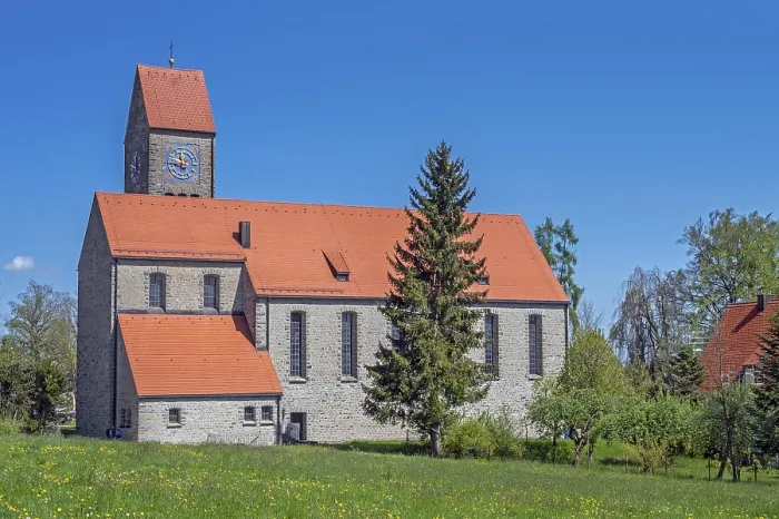 Framed Print : St. Maria is the Catholic parish church