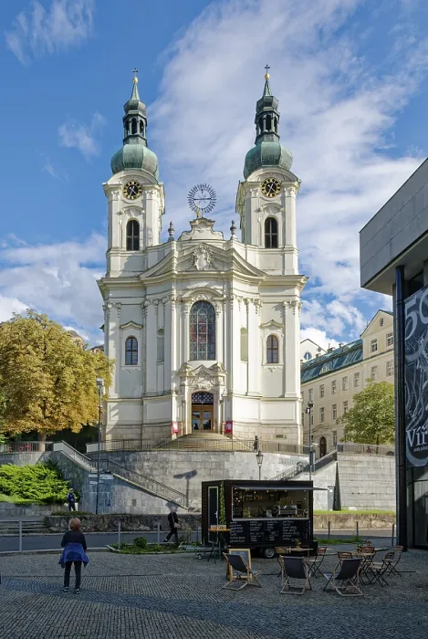 Framed Print : St Mary Magdalene Church in Baroque architecture