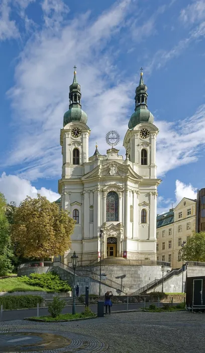 Framed Print : St Mary Magdalene Church in Baroque architecture