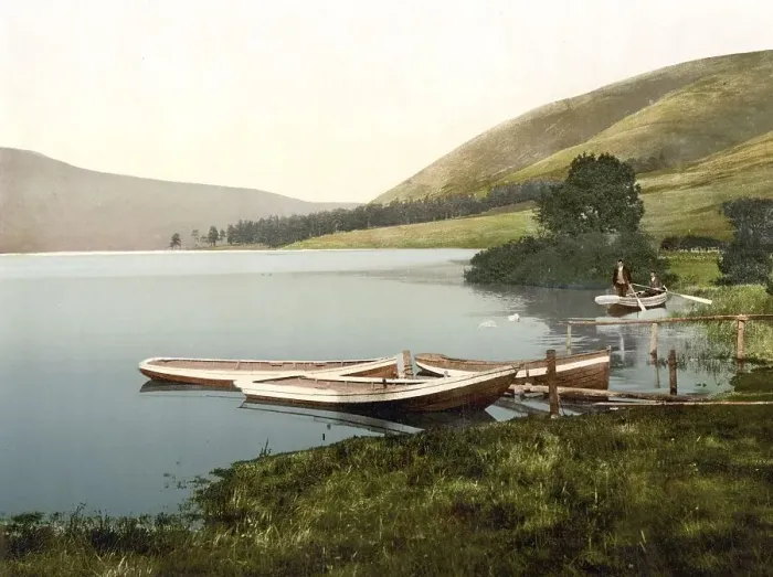 Framed Print : St Mary's Loch is a freshwater loch in the Scottish Lowlands