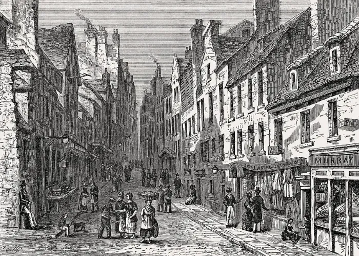 Framed Print : St Mary's Wynd, Edinburgh, Scotland