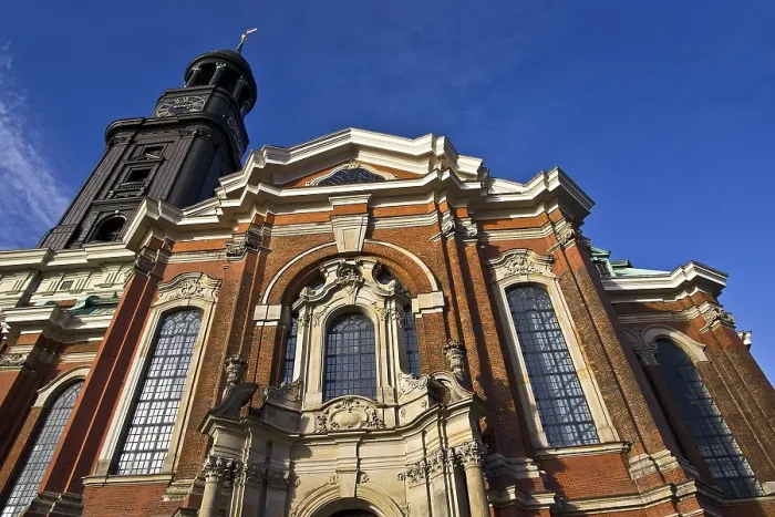 Framed Print : St. Michaelis Church, Hamburg, Germany, Europe