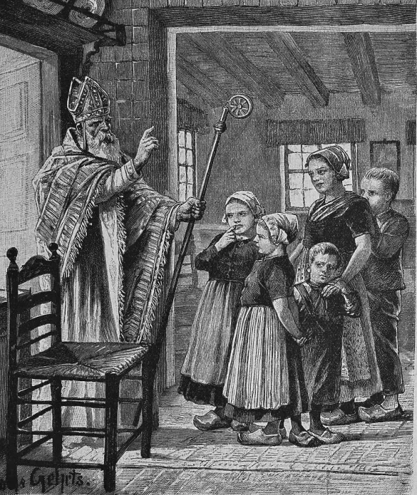 Framed Print : St Nicholas Day in the Netherlands Framed Print : St Nicholas Day in the Netherlands