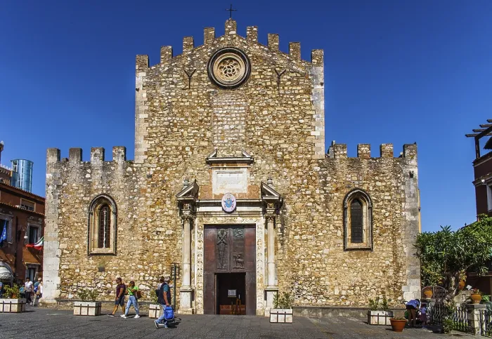Framed Print : St Nicolas Cathedral, Duomo di Taormina Framed Print : St Nicolas Cathedral, Duomo di Taormina
