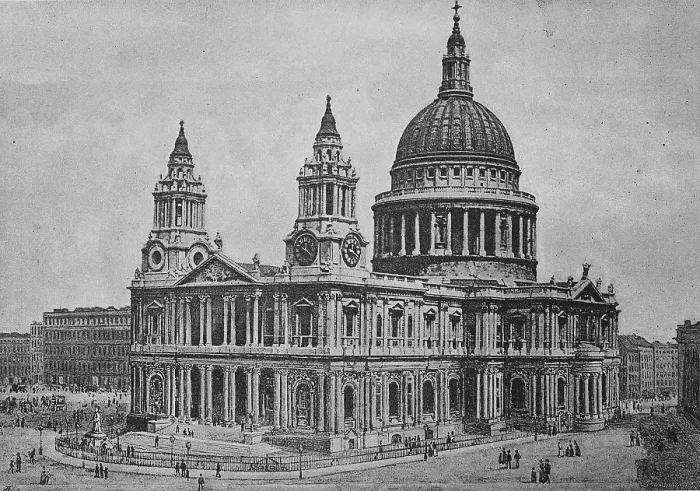 Framed Print : St Paul's Church in London Framed Print : St Paul's Church in London