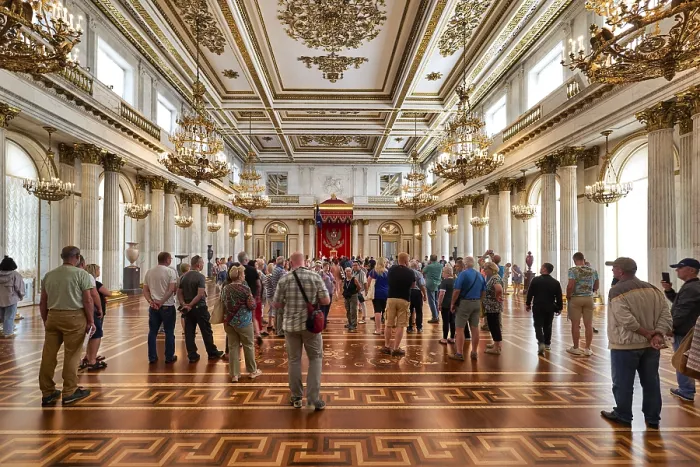 Framed Print : St. Petersburg Russia. The Winter Palace Hermitage Museum