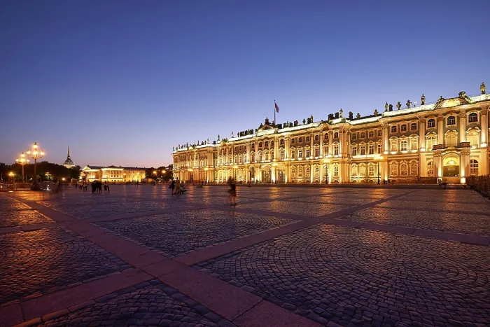 Framed Print : St. Petersburg Russia. Winter Palace in Palace Square